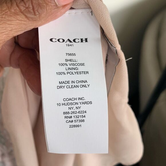 Coach 1941 Glam Rock The Prairie Floral Dress with Ruffles - Picture 10 of 12